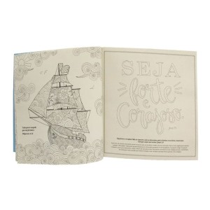 LI116990 - Livro para Colorir Tua Graça me Inspira - 15x15cm