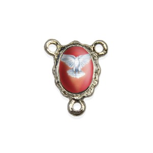 ET1671801P5 - Entremeio Divino Espírito Santo Resinado c/ 5un. - 1,9x1,5cm