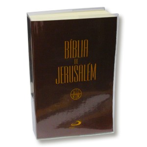 BI151590 - Bíblia de Jerusalém Capa Cristal - 22x14cm
