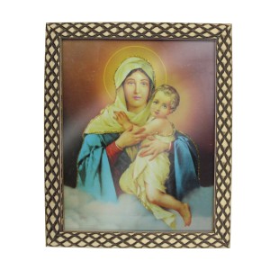 QD91316 - Quadro Mãe Rainha - 23x28cm