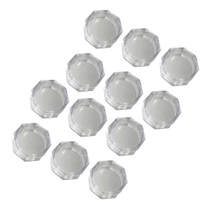 EM2140P12 - Caixa de Acrílico Sextavada c/ 12un. - 3x3cm