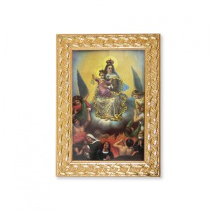 QD91024 - Quadro N. Sra. do Carmo - 13x18cm