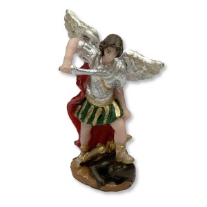 IM1720802 - Imagem São Miguel Arcanjo Resina - 8x5cm