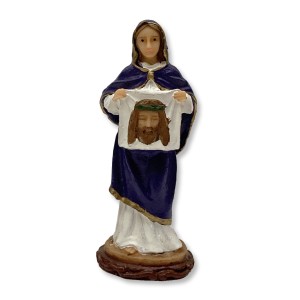 IM1720016 - Imagem Santa Verônica Resina - 9x3cm