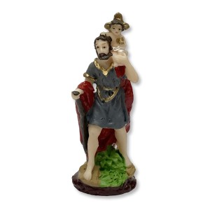 IM1720410 - Imagem São Cristóvão Resina - 8x3cm