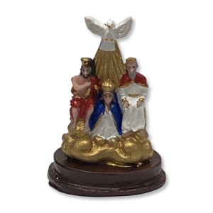 IM1720469 - Imagem Divino Pai Eterno Resina - 8x5,5cm