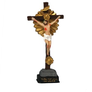 IM1730424 - Imagem Senhor Bom Jesus dos Remédios Resina - 16x8cm