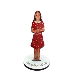 AO291011 - Pedestal Beata Benigna MDF - 9x5cm