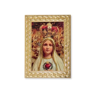 QD91003 - Quadro N. Sra. De Fátima - 13x18cm