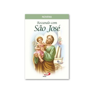 LI47216 - Novena Rezando com São José - 13x9cm