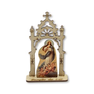 CP81411 - Capela N. Sra. Da Conceição MDF – 12,5x7,5cm