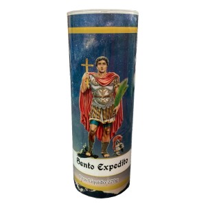 VE155224 - Vela Santo Expedito de 7 dias - 17x5cm