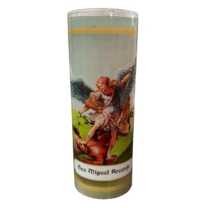 VE155241 - Vela São Miguel Arcanjo de 7 dias - 17x5cm