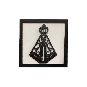 QD1981000 - Quadro N. Sra. Aparecida - 8,5x8,5cm