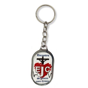 CH49160 - Chaveiro EJC Resinado - 10,5x2,8cm