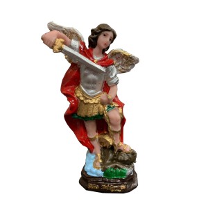 IM1730800 - Imagem São Miguel Arcanjo Resina - 15x6cm