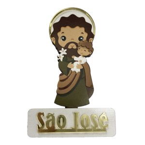 PE721864 - Pedestal São José MDF - 15x10cm