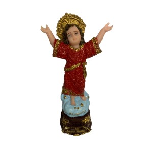 IM1730464 - Imagem Divino Menino Resina - 14x7cm