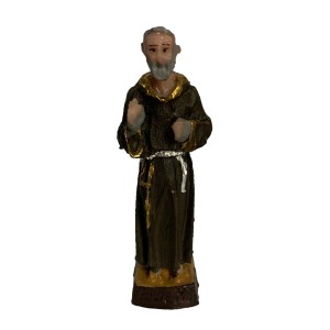 IM1720415 - Imagem São Padre Pio de Pietrelcina Resina - 8x2cm