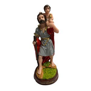 IM1740447 - Imagem São Cristóvão Resina - 22x9cm