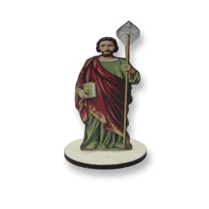 AO291107 - Pedestal São Judas Tadeu MDF - 9x5,2cm