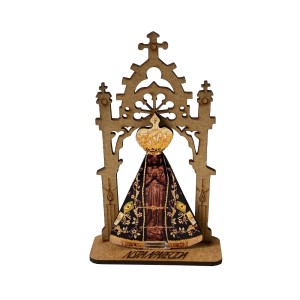 CP81404 - Capela N. Sra. Aparecida MDF - 12,5x7,5cm