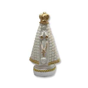 IM100137 - Imagem N. Sra. Aparecida c/ Chaton - 16,5x8cm