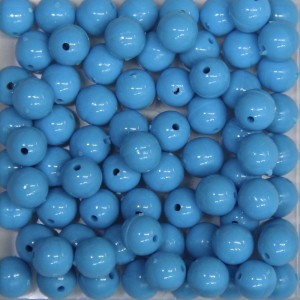 CTM050011P250G - Contas Bolinhas Acrílico Azul c/ 250 gramas - 8mm (38)