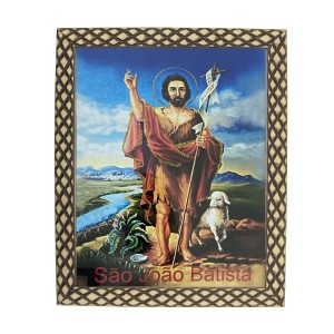 QD91430 - Quadro São João Batista - 23x28cm
