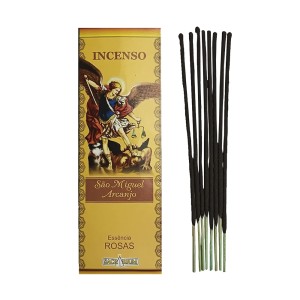 IN2020192 - Incenso São Miguel Arcanjo 8 Varetas - 20x4cm