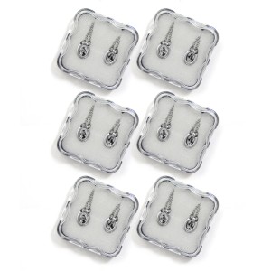 ES43061P6 - Escapulário N. Sra. Do Carmo Aço Inox c/ 6un. - 61x0,8cm (R058)