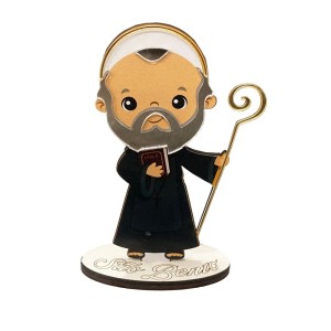 PE721608 - Pedestal São Bento MDF - 12,5x7,5cm