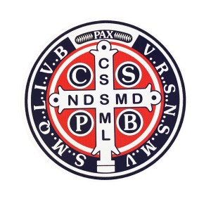 AD82175 - Adesivo Medalha de São Bento - 8,5x8,5cm