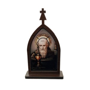 CP81766 - Capela São Bento MDF Tabaco (M) - 15,5x9cm