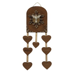 MO415005 - Móbile 7 Dons do Divino Espírito Santo - 36x12,3cm