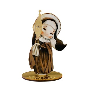 PE721730 - Pedestal Santa Clara MDF - 12,5x8cm