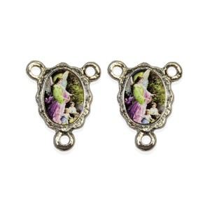 ET1672806P5 - Entremeio Anjo da Guarda Duplo Resinado c/ 5un. - 1,9x1,5cm