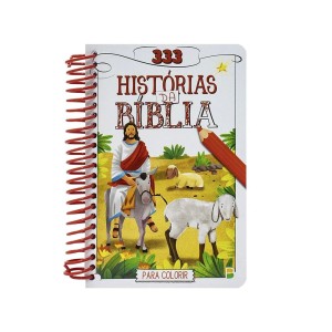 AT721089 - 333 histórias da Bíblia para Colorir - 20,5x15,5cm