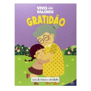 LI720565 - Vivo com Valores: Gratidão - 27x20cm