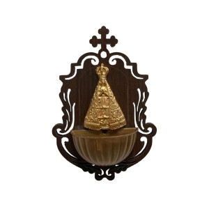 PI380002 - Pia de Água Benta N. Sra Aparecida - 15x10,5cm
