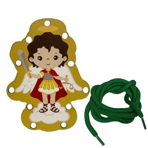 AT724050 - Alinhavo São Miguel Arcanjo - 14x10cm