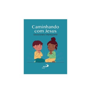 LI47554 - Devocionário Caminhando com Jesus - 9,5x7,5cm