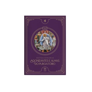 LI47747 - Devocionário Agonizantes Almas do Purgatório - 15x10,5cm