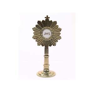 PD112020 - Ostensório Primeira Eucaristia Dourado - 9,5x3cm