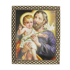 QD91407 - Quadro São José - 23x28cm