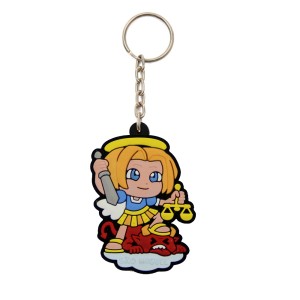 CH50807 - Chaveiro São Miguel Arcanjo Emborrachado - 11x3,5cm