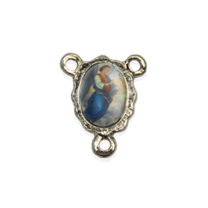 ET1671804P5 - Entremeio São Gabriel Arcanjo Resinado c/ 5un. - 1,9x1,5cm