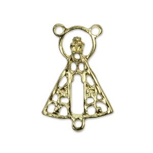 ET1610075P3 - Entremeio N. Sra. Aparecida Dourado c/ un. - 3,8x2,5cm